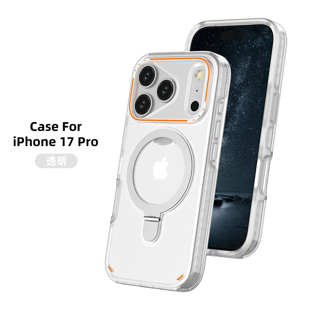 iPhone MagSafe Transparent Stand Case