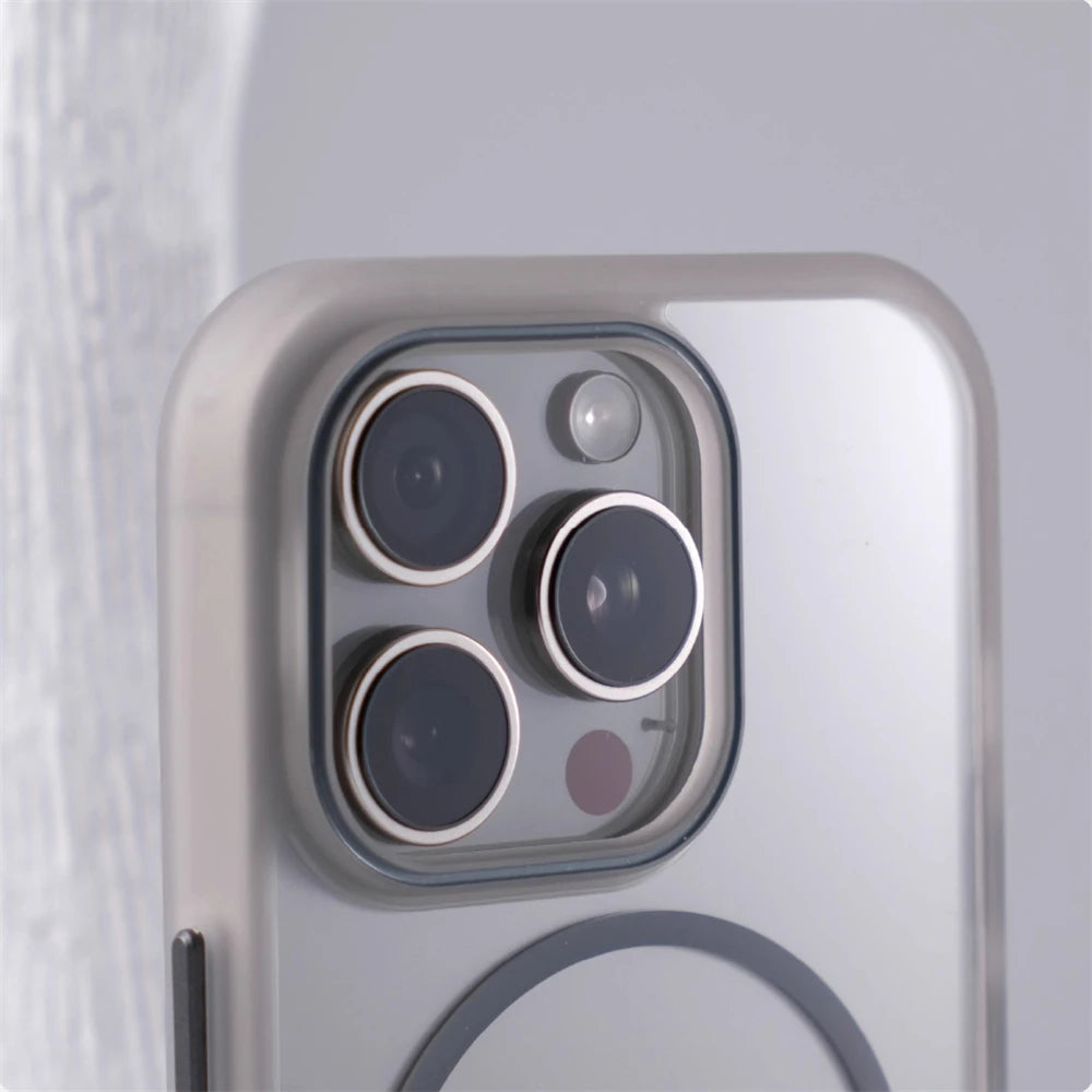 iPhone MagSafe Luxury Transparent Case