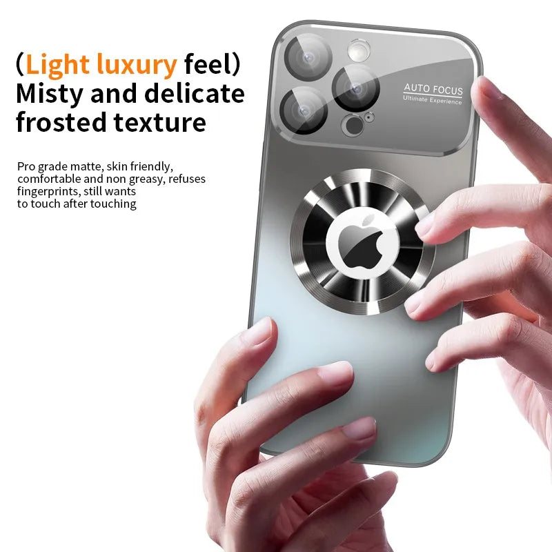iPhone MagSafe Titanium Glass Lens Case