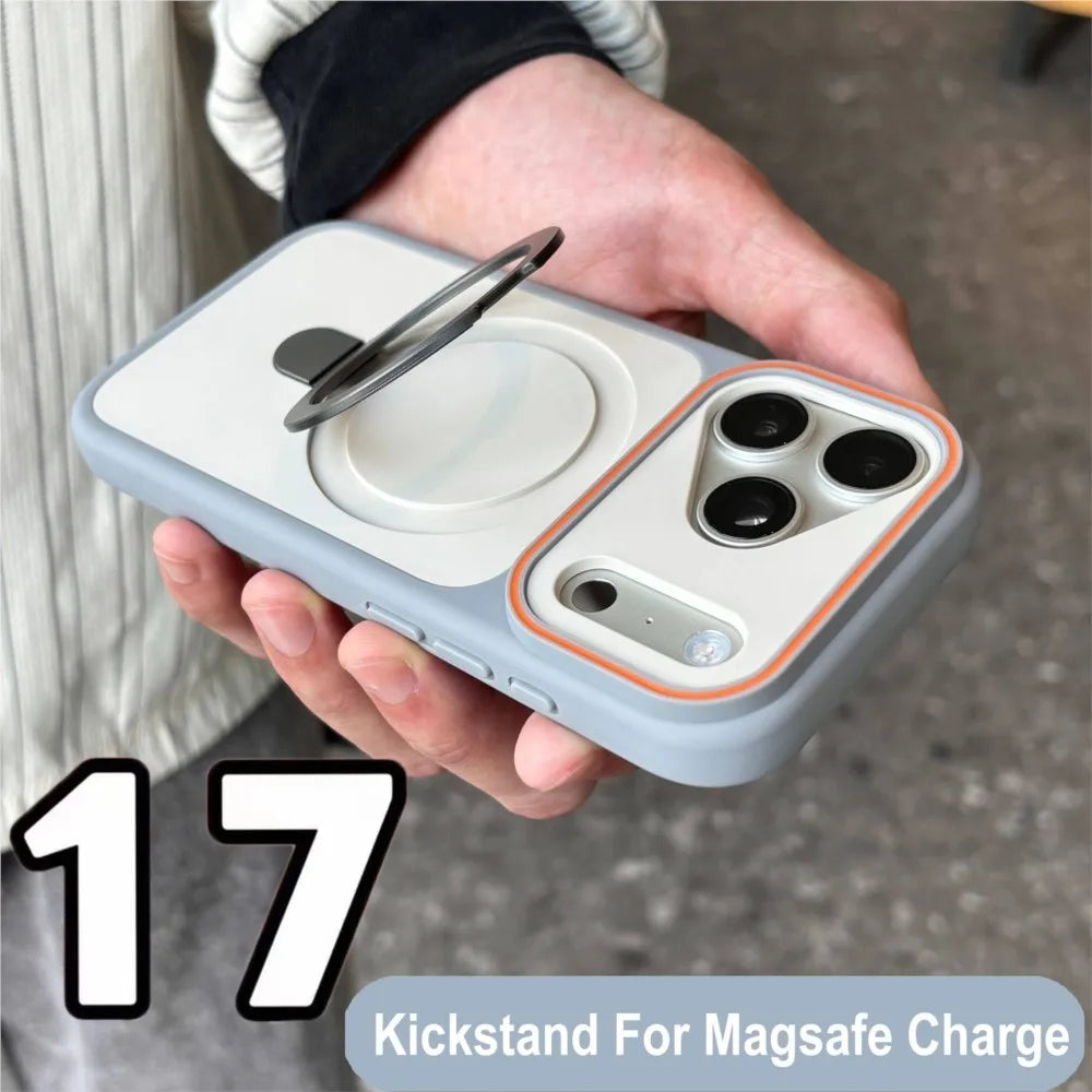 iPhone MagSafe Shockproof Kickstand Case