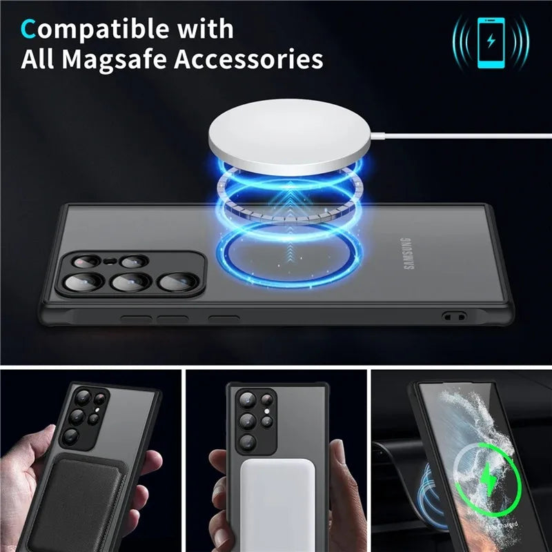 Samsung Magnetic Matte Anti-fall Case