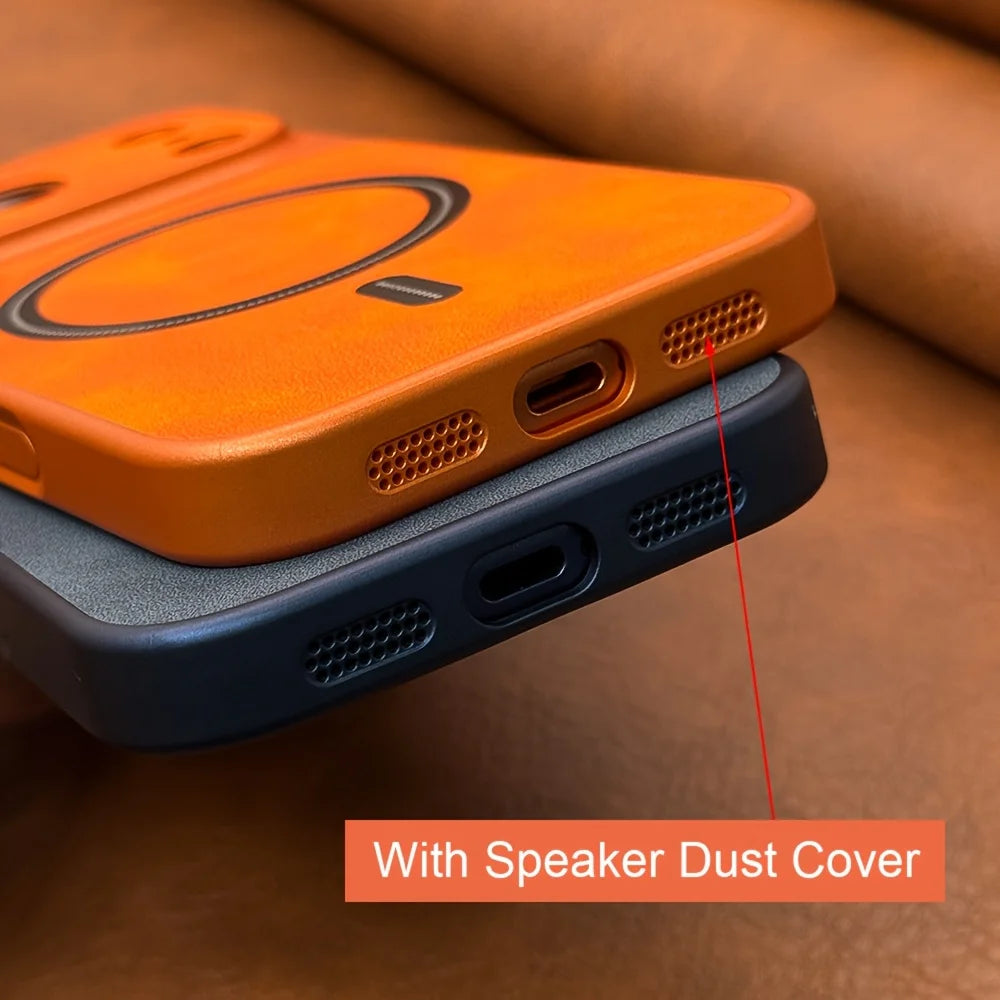 iPhone MagSafe Artificial Leather Case