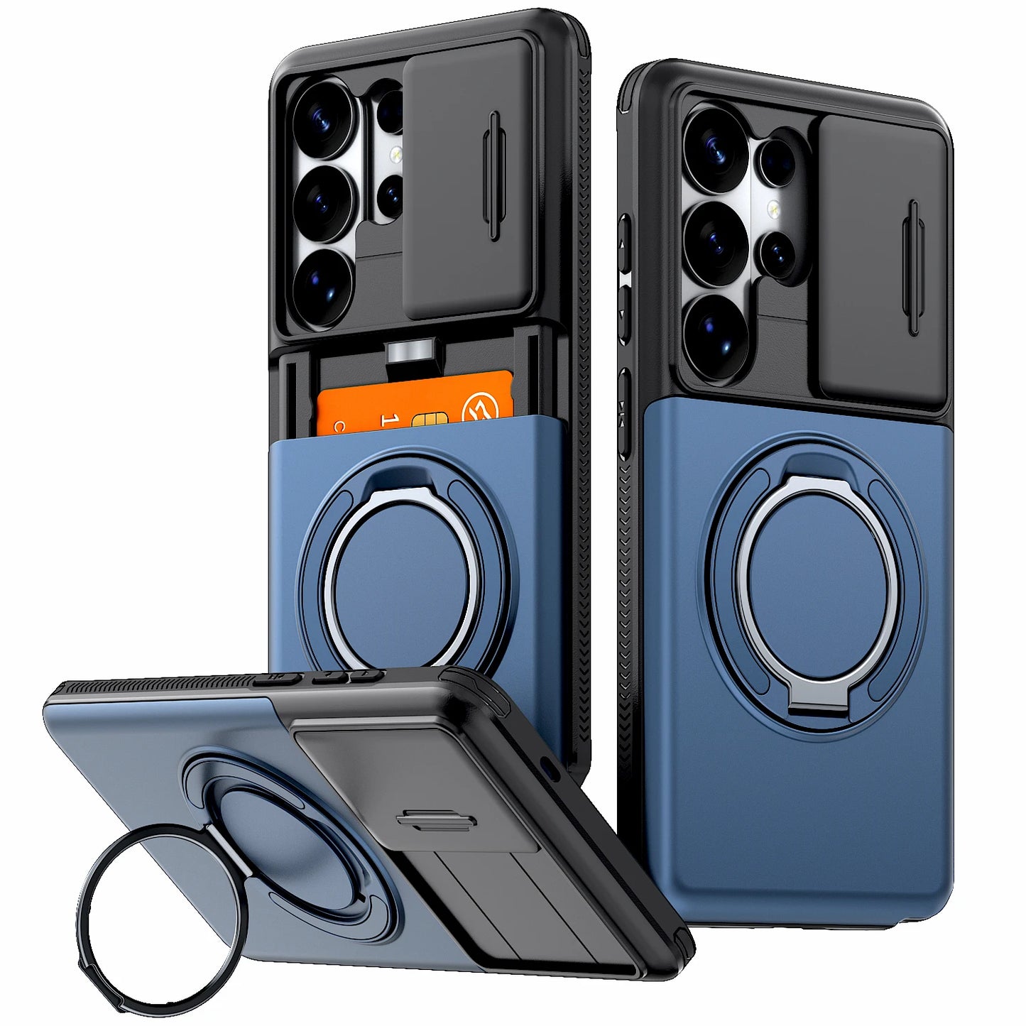 Galaxy Wallet Card Slot Stand Case