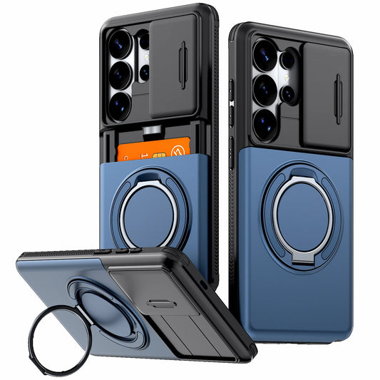 Galaxy Wallet Card Slot Stand Case