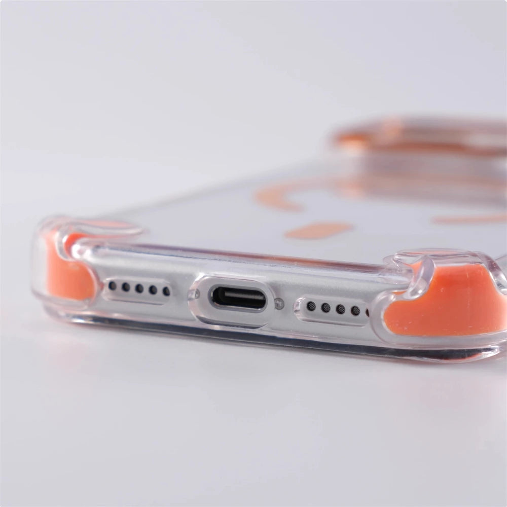 iPhone MagSafe Transparent Glass Case