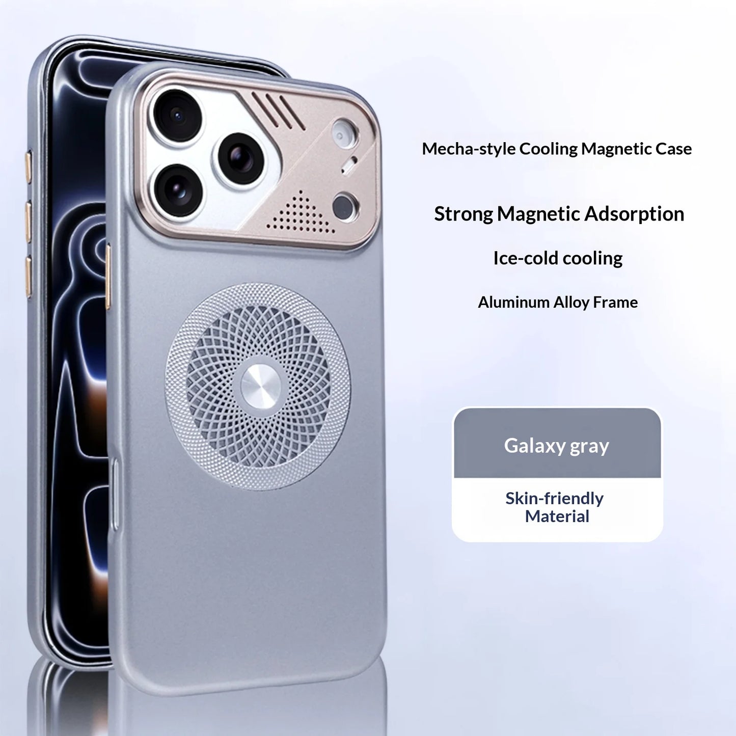 iPhone MagSafe Mecha Heat Dissipation Case