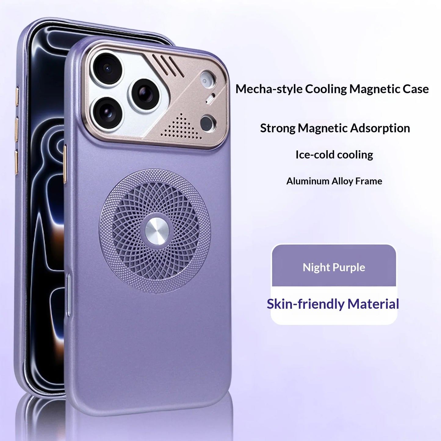 iPhone MagSafe Mecha Heat Dissipation Case