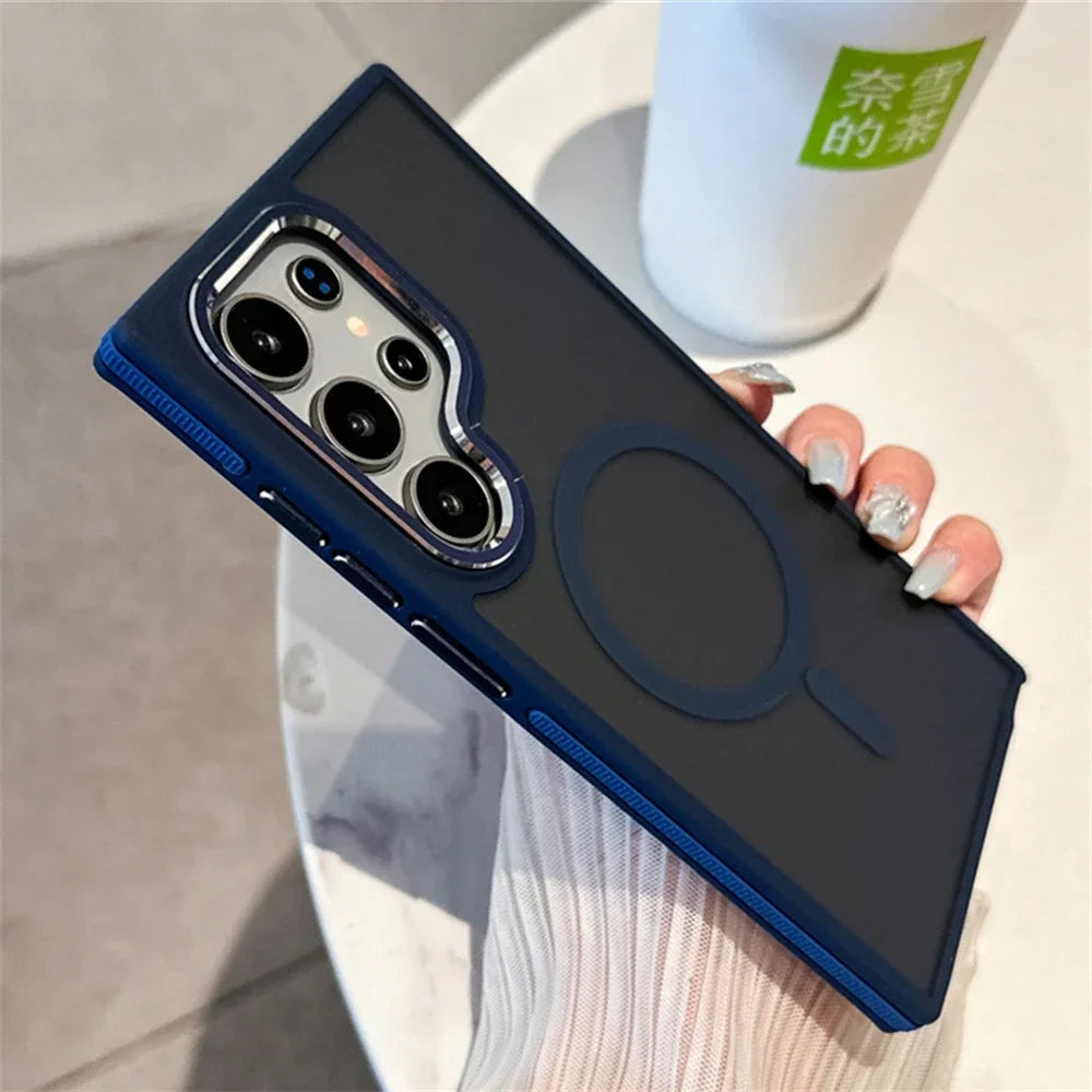 Galaxy MagSafe Luxury Shockproof Case
