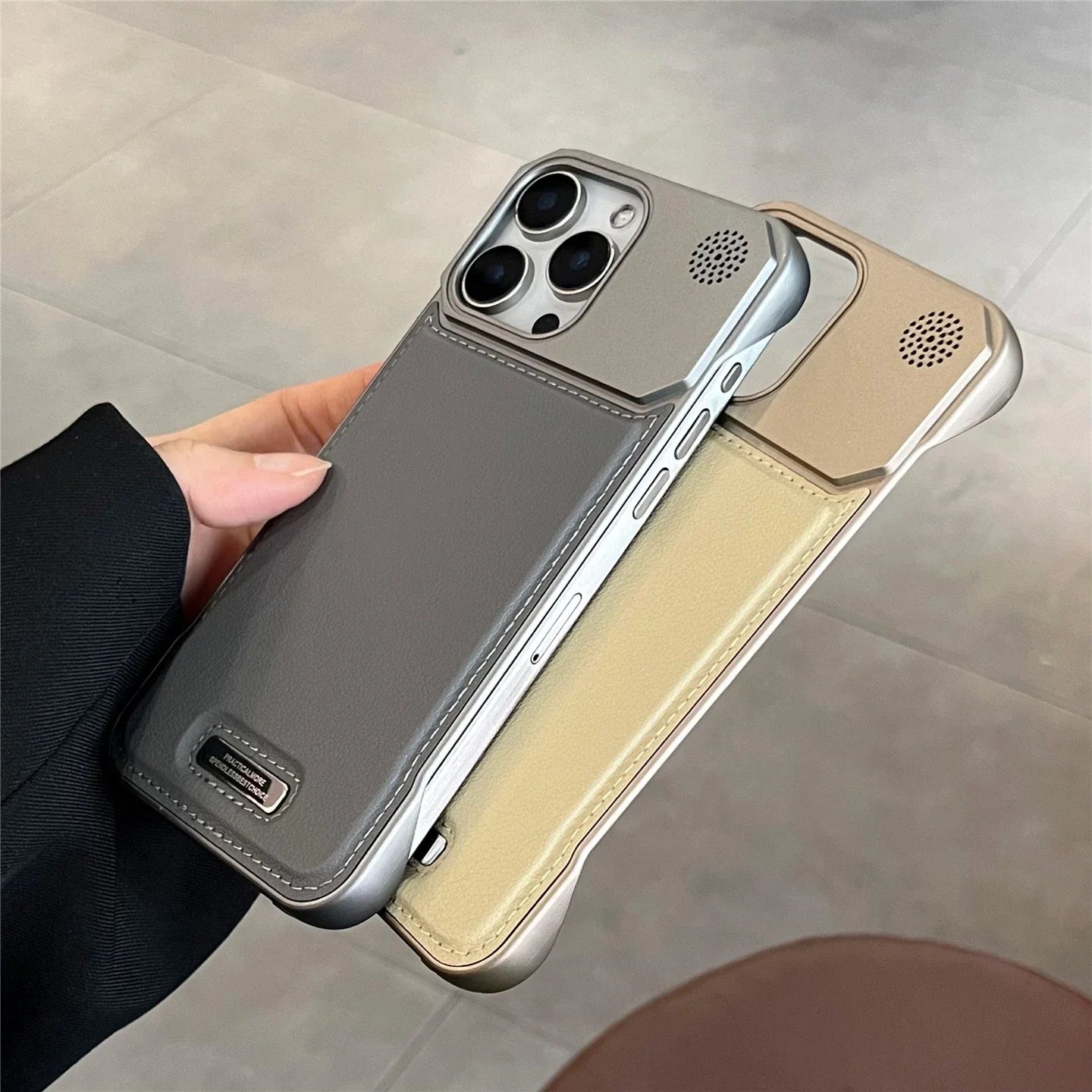 iPhone MagSafe Aromatherapy Leather Case