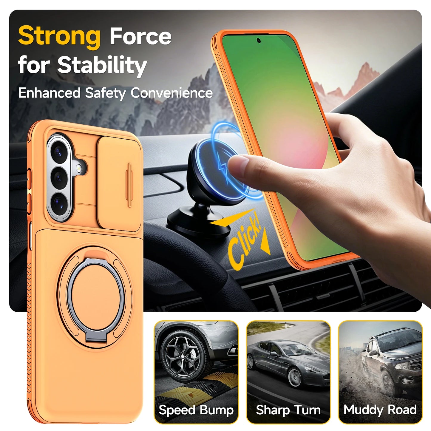 Galaxy Slide Camera Card Holder Case