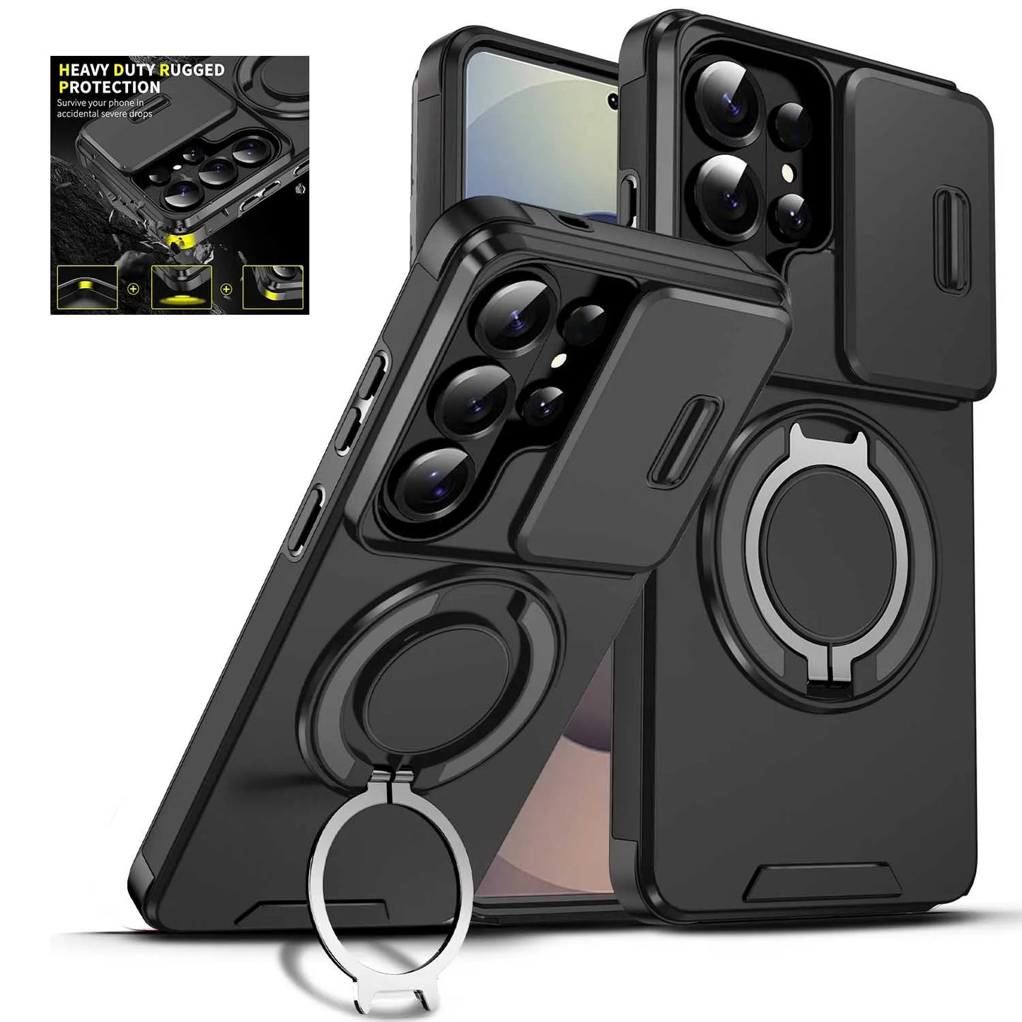 Samsung Magnetic Window Anti Fall Case
