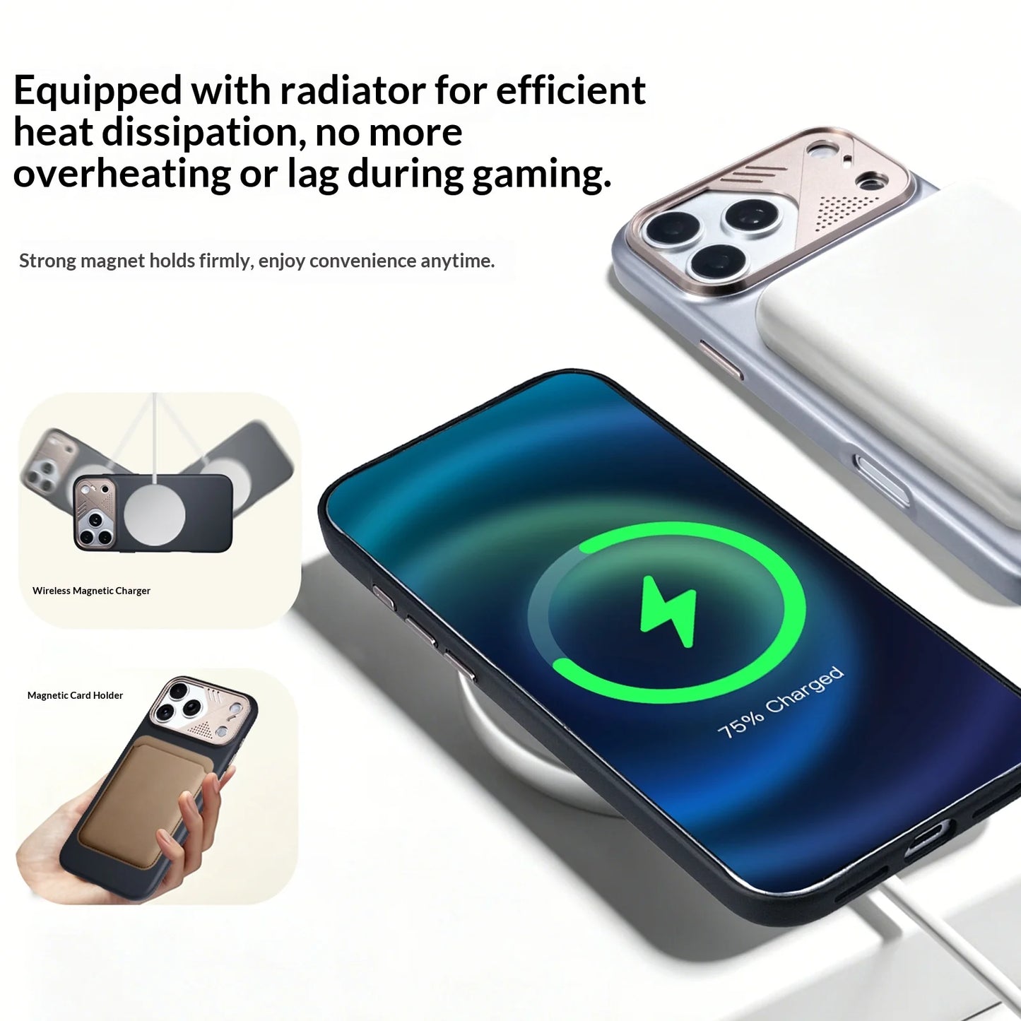 iPhone MagSafe Mecha Heat Dissipation Case