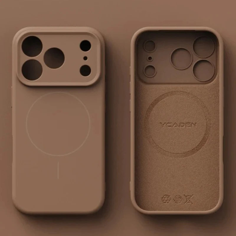 Magnetic Original Liquid Silicone iPhone Case
