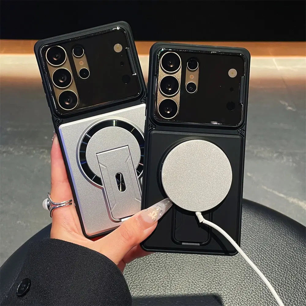 Galaxy Magnetic Invisible Kickstand Case
