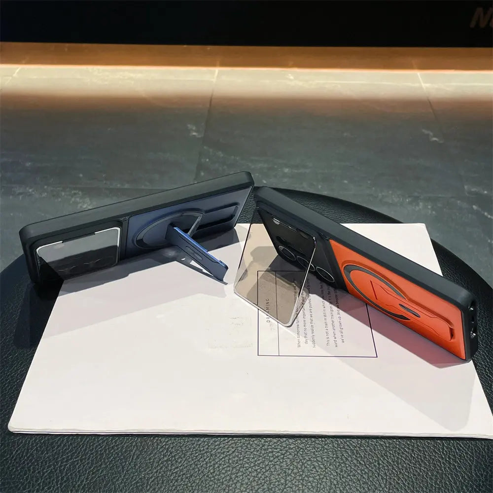 Galaxy Magnetic Invisible Kickstand Case
