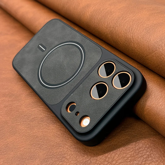 iPhone MagSafe Artificial Leather Case