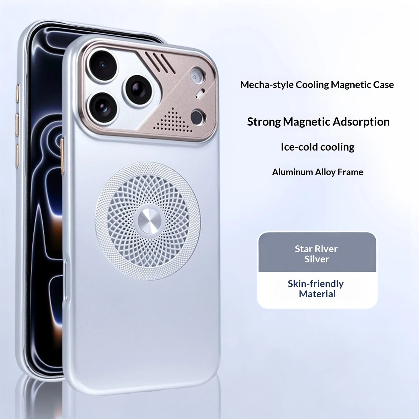 iPhone MagSafe Mecha Heat Dissipation Case