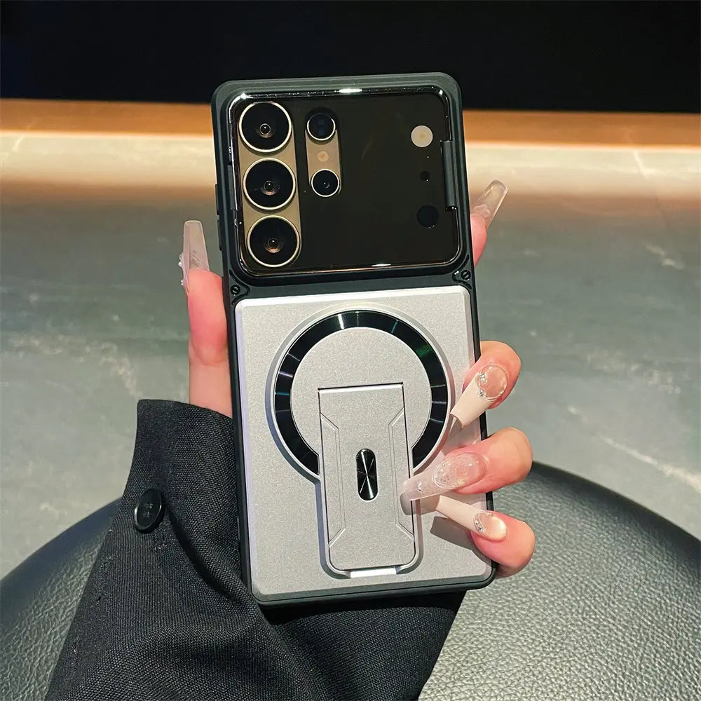 Galaxy Magnetic Invisible Kickstand Case