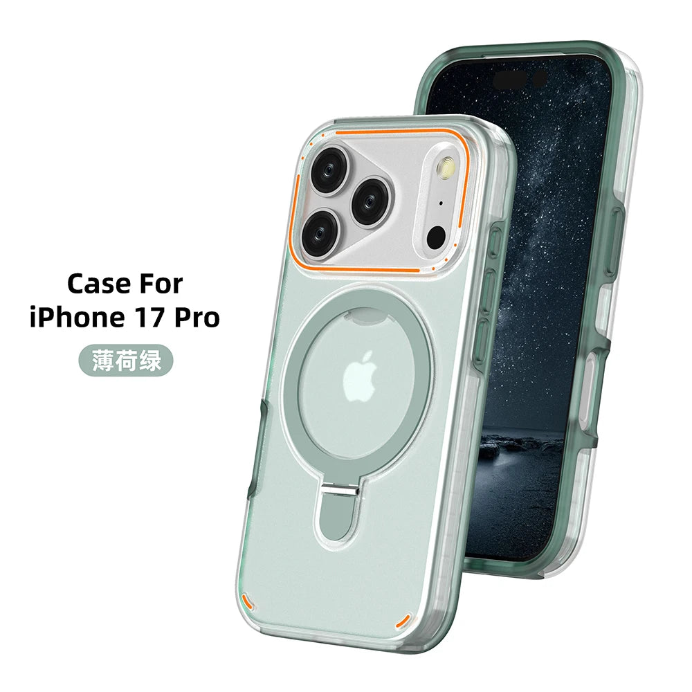 iPhone MagSafe Transparent Stand Case