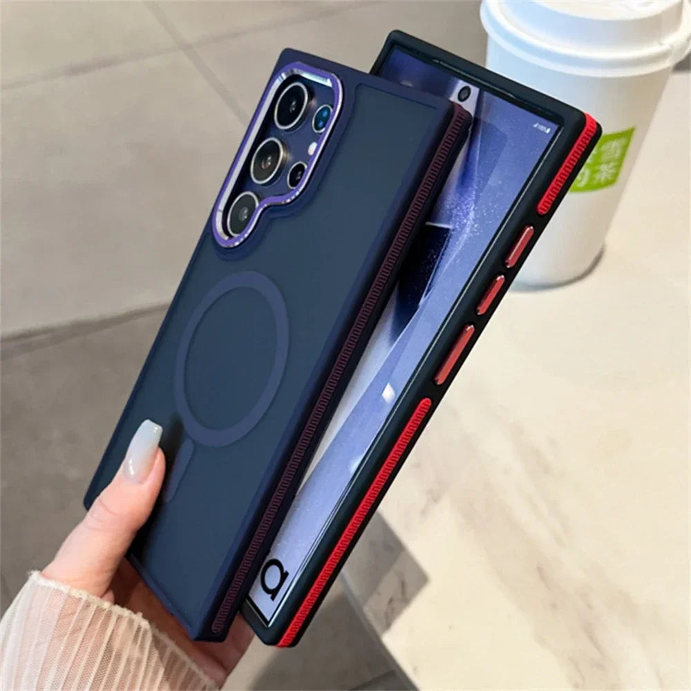 Galaxy MagSafe Luxury Shockproof Case