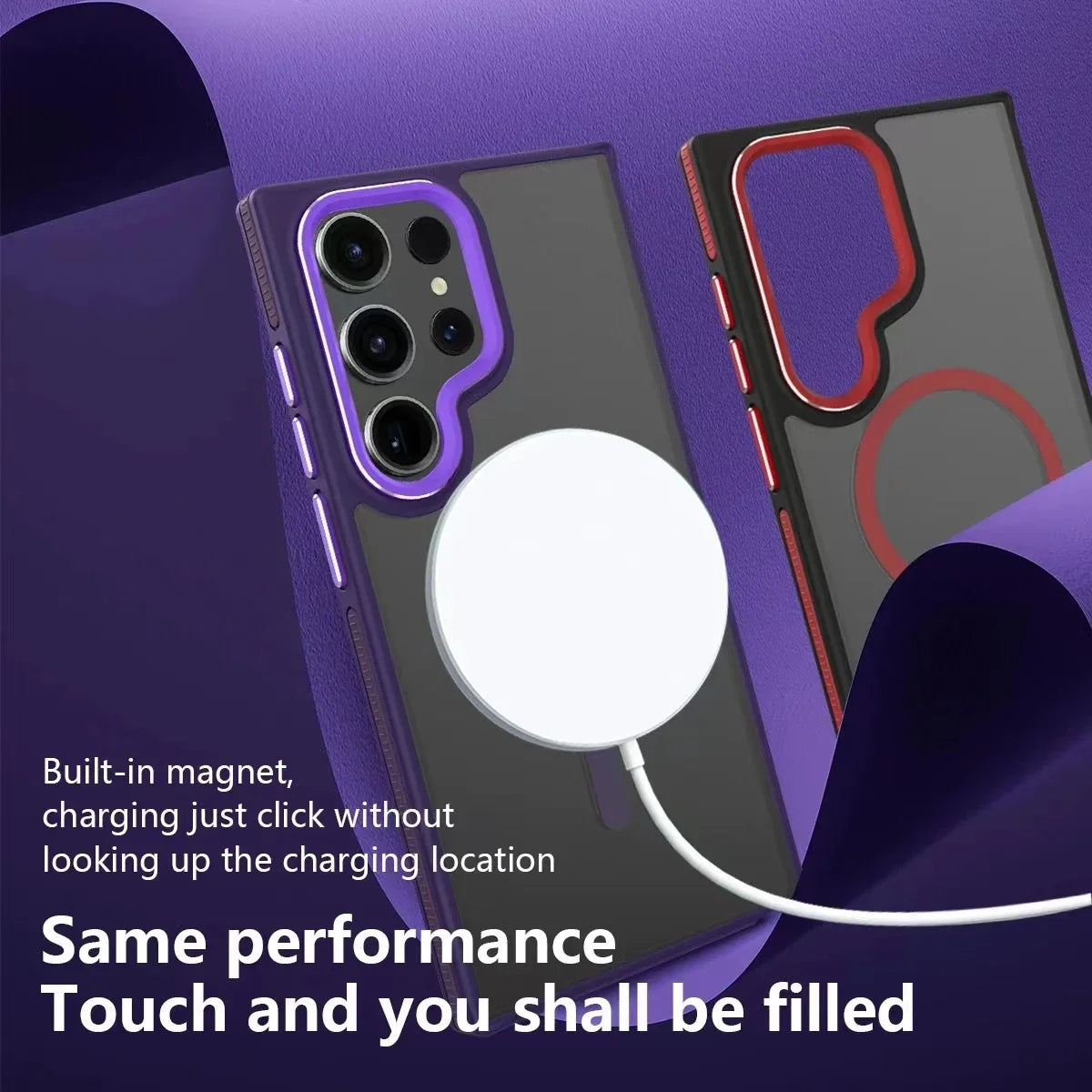 Galaxy MagSafe Luxury Shockproof Case