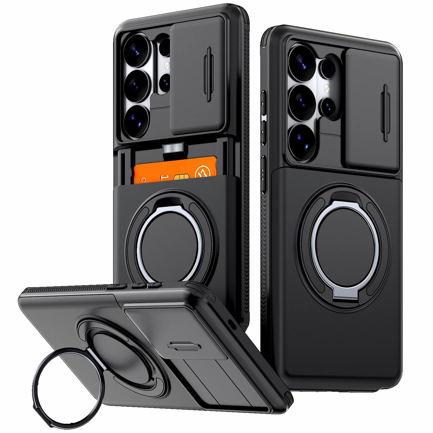 Galaxy Wallet Card Slot Stand Case
