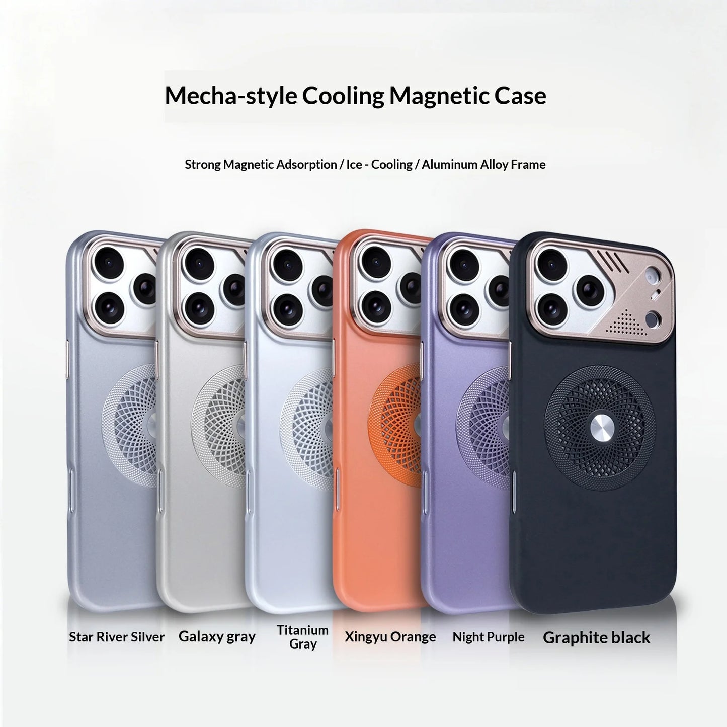 iPhone MagSafe Mecha Heat Dissipation Case