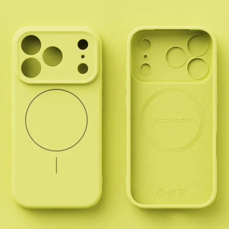 Magnetic Original Liquid Silicone iPhone Case