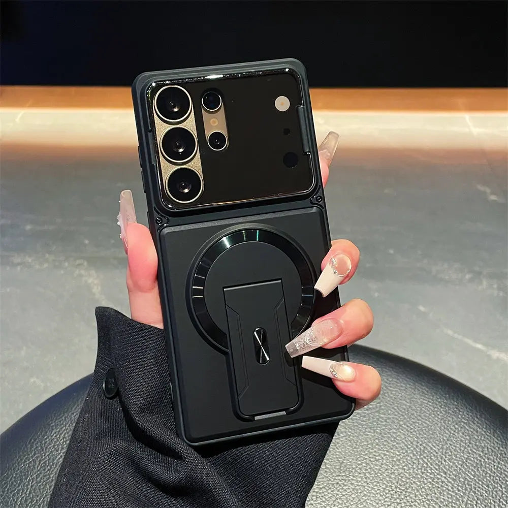 Galaxy Magnetic Invisible Kickstand Case