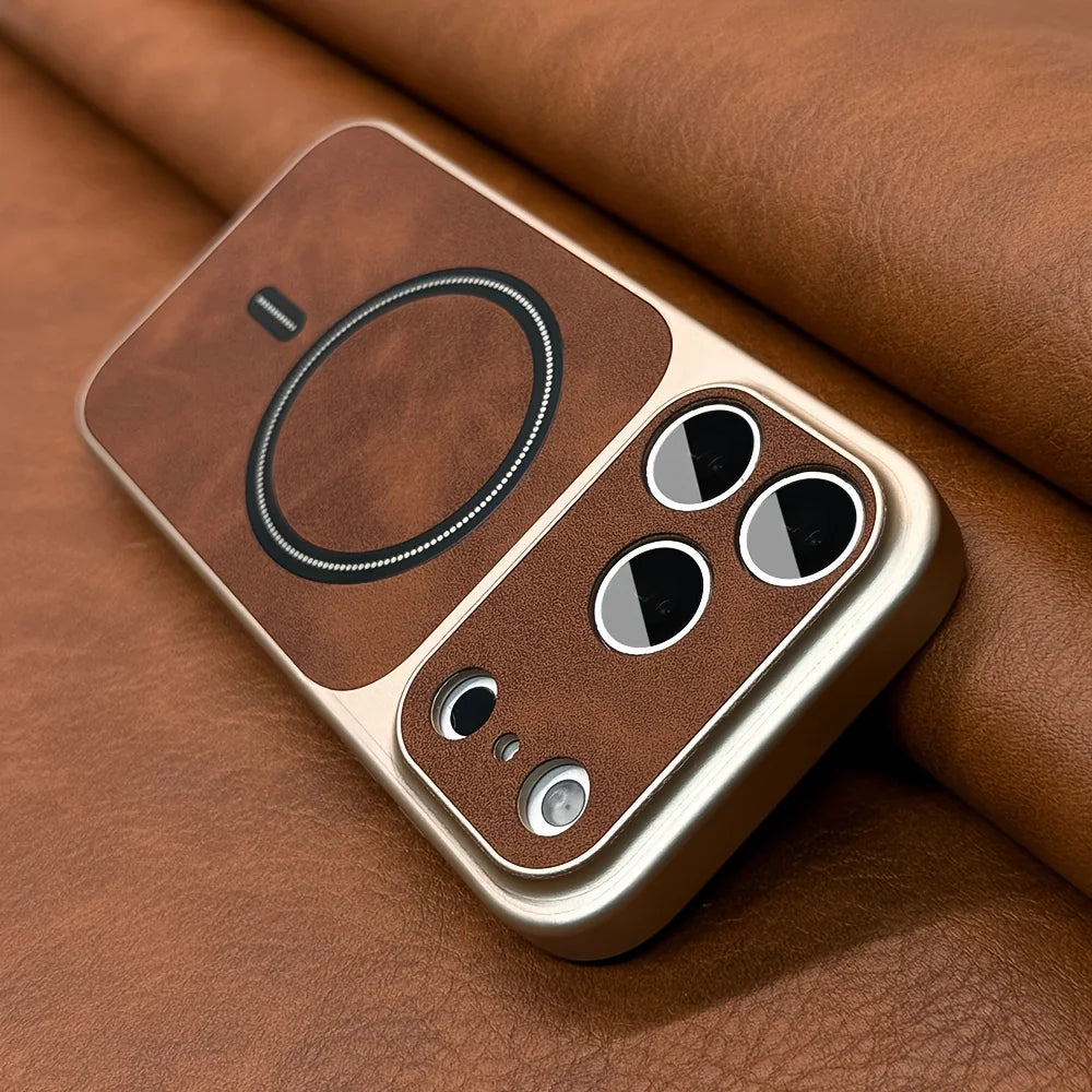iPhone MagSafe Artificial Leather Case