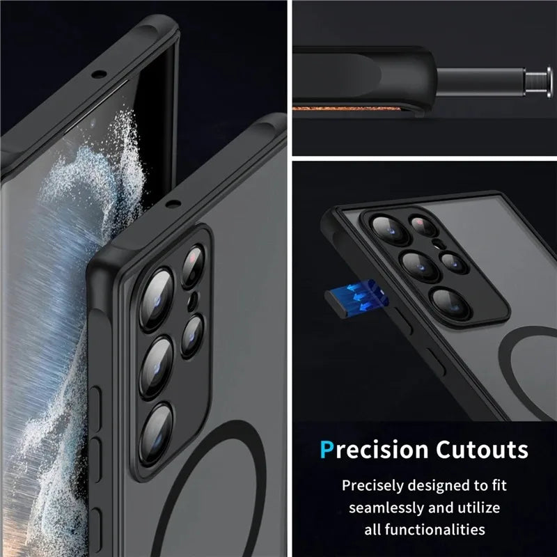 Samsung Magnetic Matte Anti-fall Case