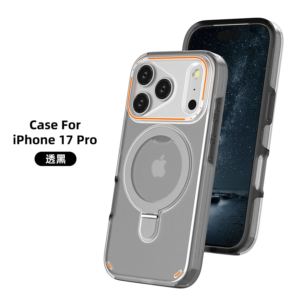 iPhone MagSafe Transparent Stand Case