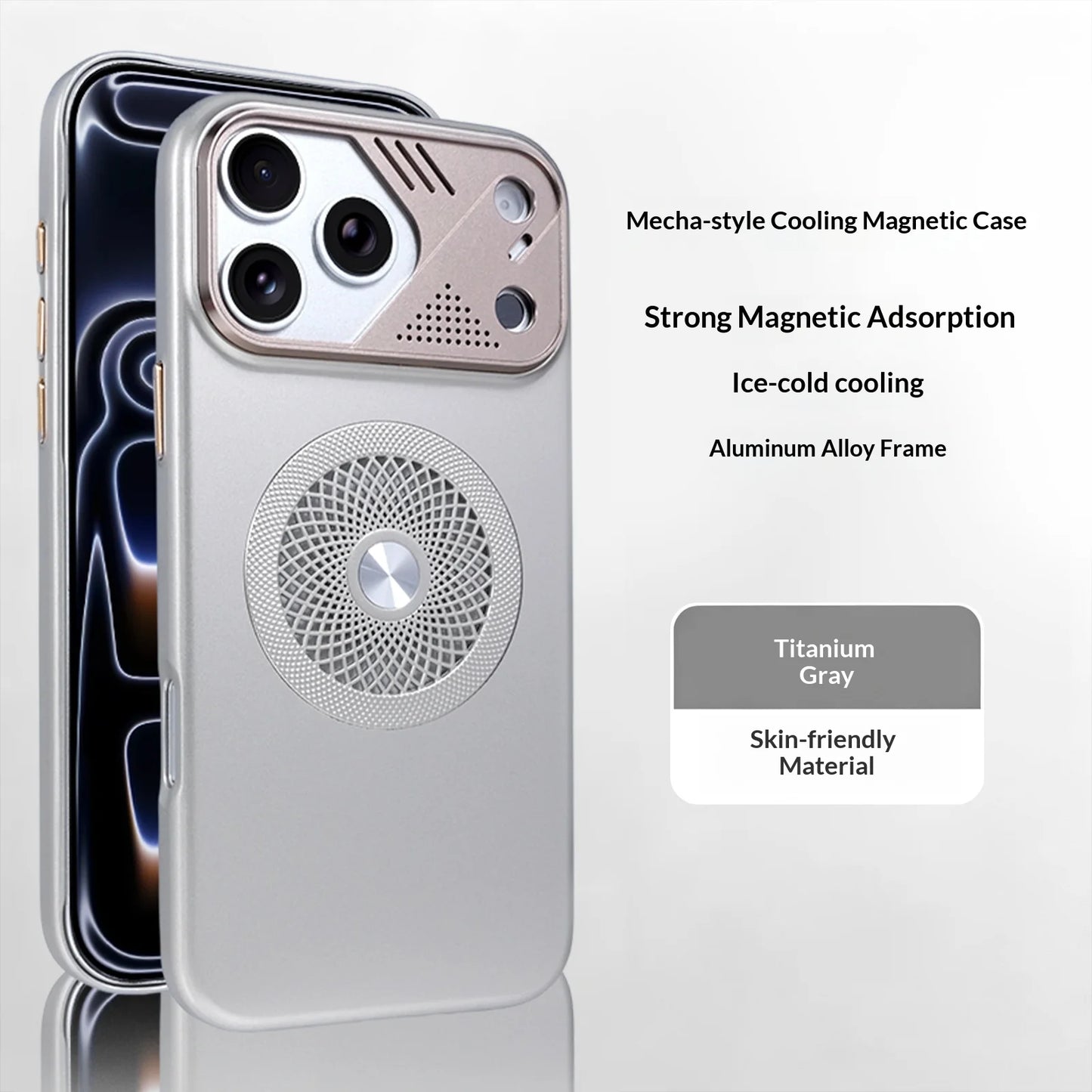 iPhone MagSafe Mecha Heat Dissipation Case
