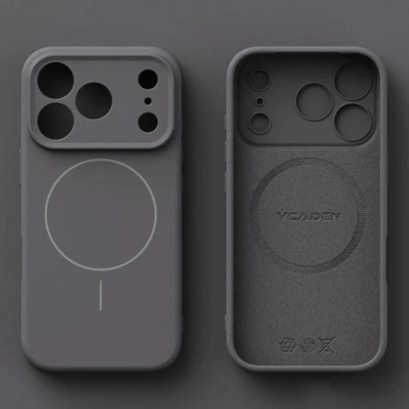 Magnetic Original Liquid Silicone iPhone Case