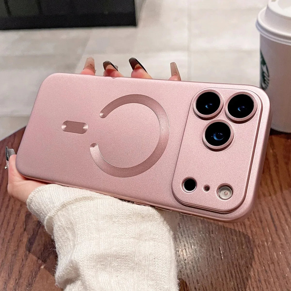 iPhone Metallic Paint Soft TPU Case