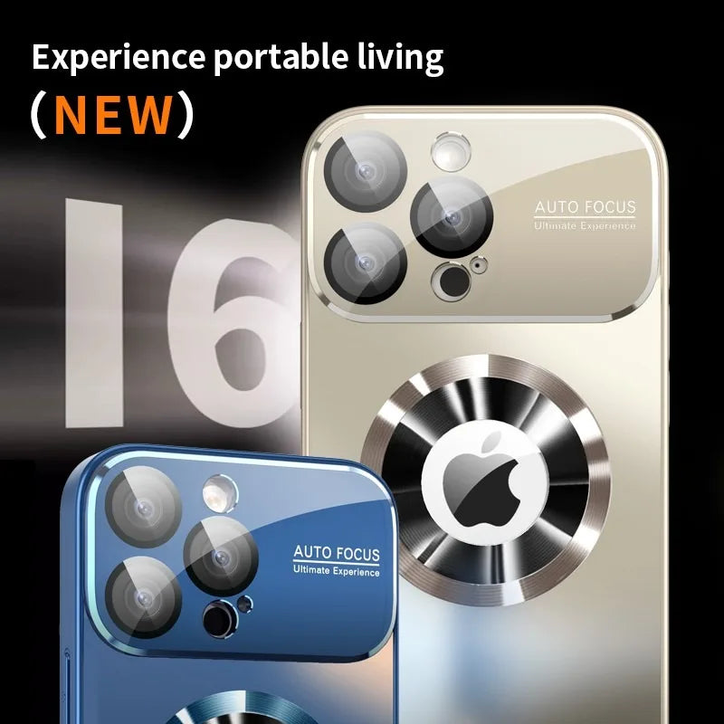 iPhone MagSafe Titanium Glass Lens Case