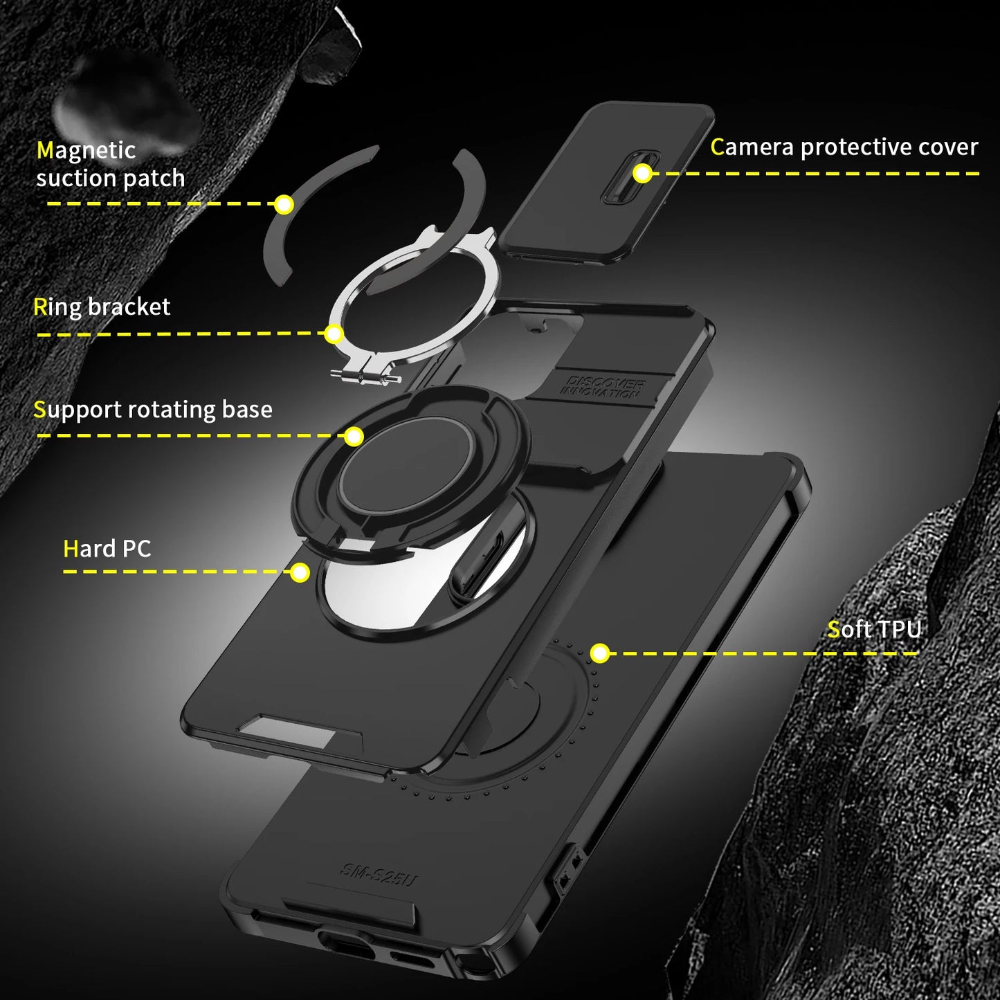 Samsung Magnetic Window Anti Fall Case