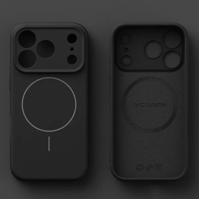 Magnetic Original Liquid Silicone iPhone Case