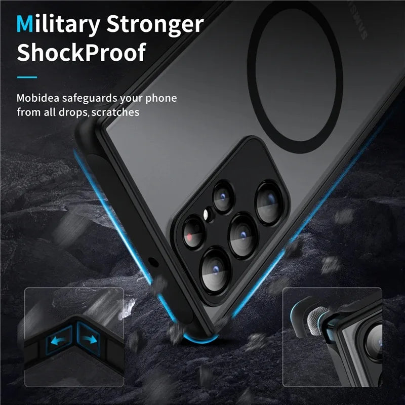 Samsung Magnetic Matte Anti-fall Case