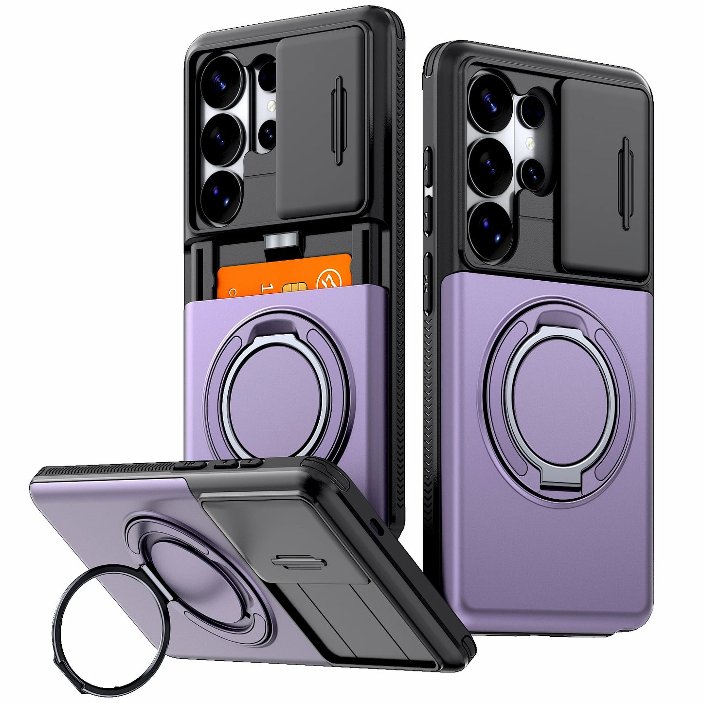 Galaxy Wallet Card Slot Stand Case