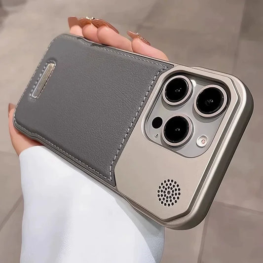 iPhone MagSafe Aromatherapy Leather Case