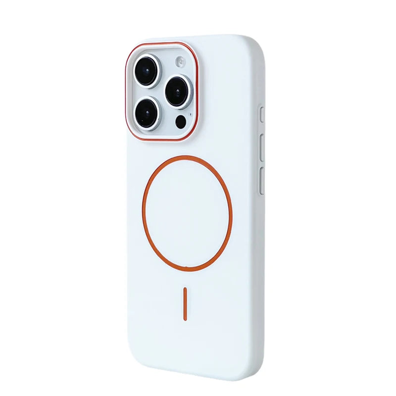 iPhone MagSafe Color-block Matte Case