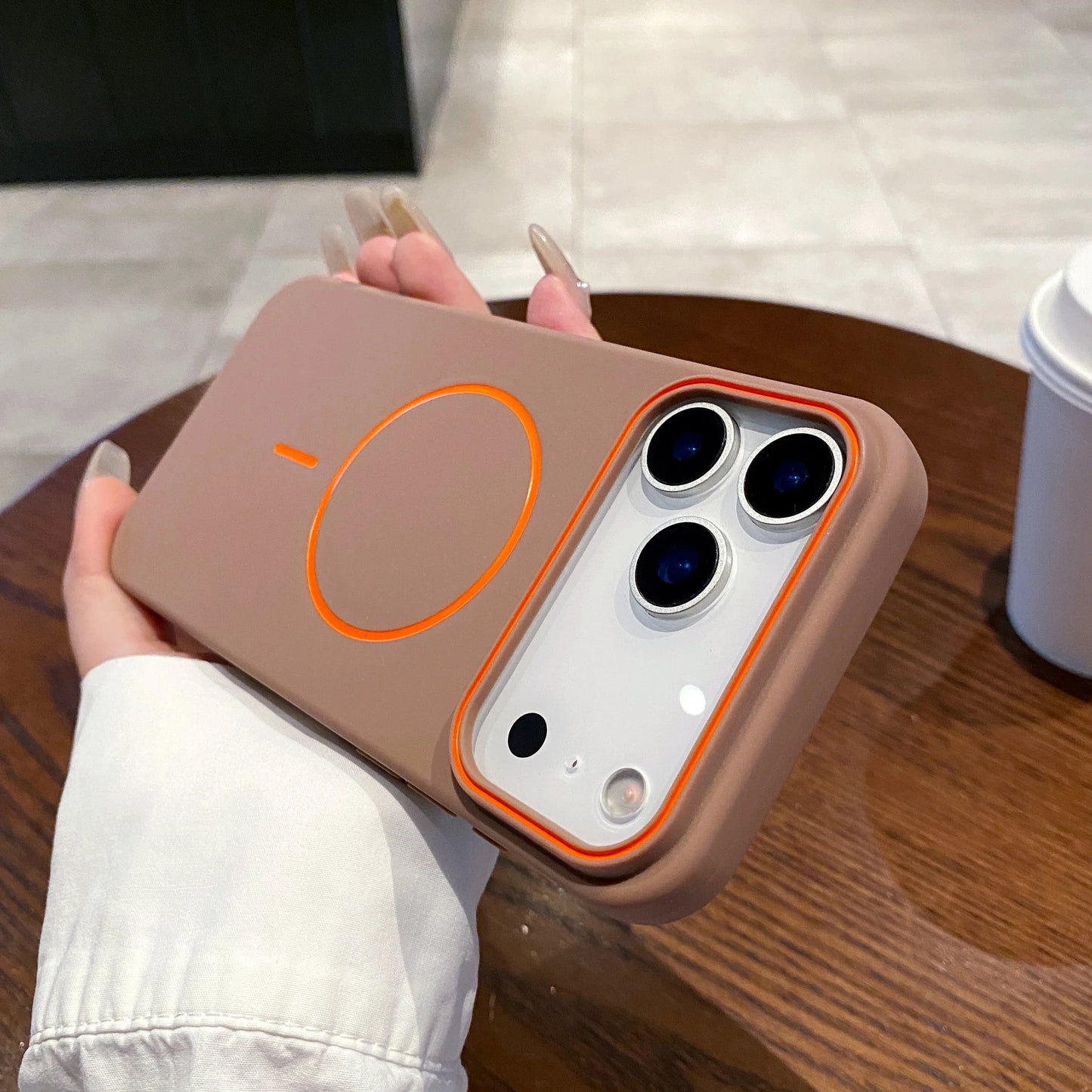 Luxury iPhone MagSafe Magnetic Soft Case