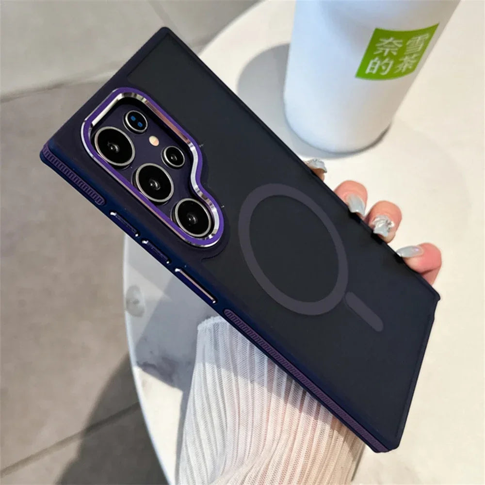 Galaxy MagSafe Luxury Shockproof Case
