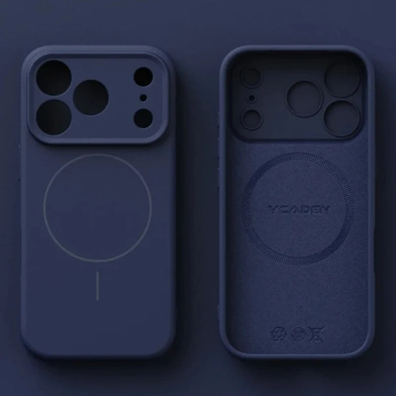 Magnetic Original Liquid Silicone iPhone Case