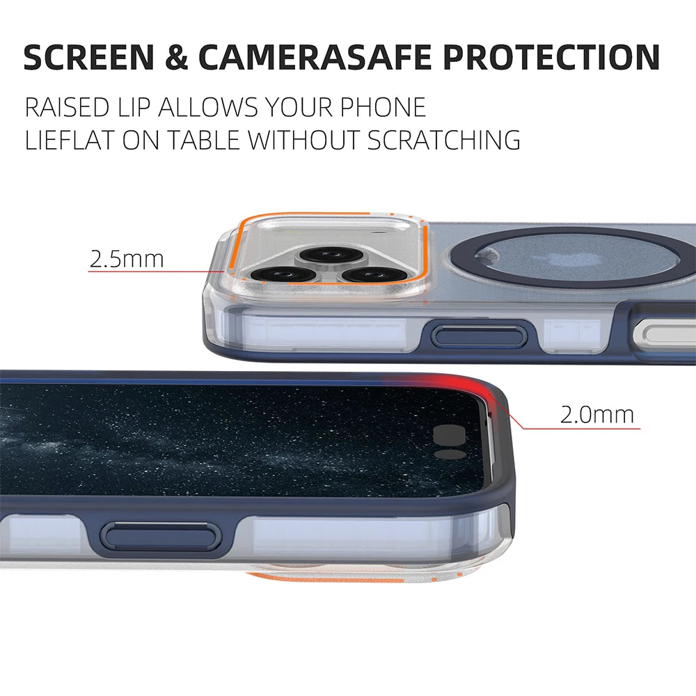 iPhone MagSafe Transparent Stand Case