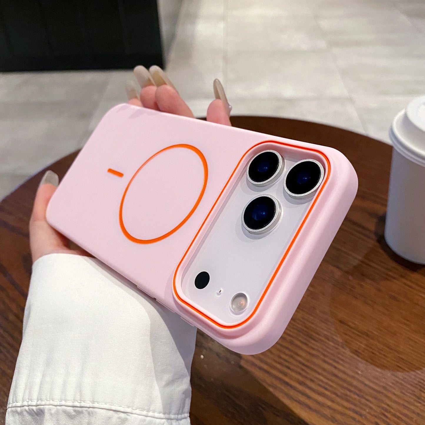 Luxury iPhone MagSafe Magnetic Soft Case