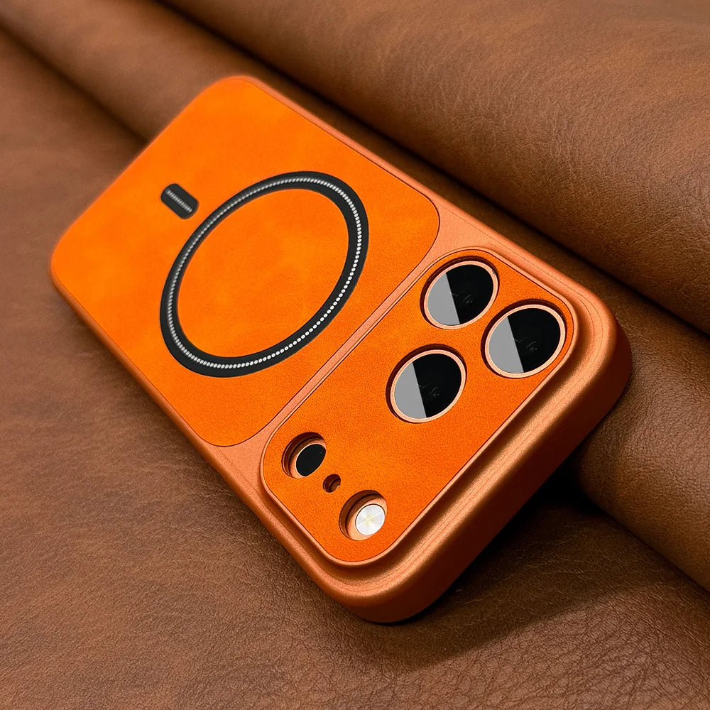 iPhone MagSafe Artificial Leather Case