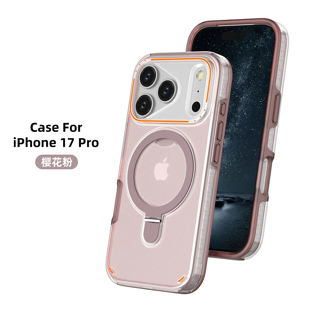 iPhone MagSafe Transparent Stand Case