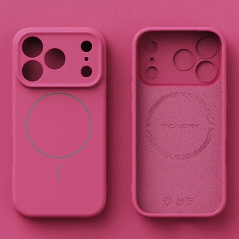 Magnetic Original Liquid Silicone iPhone Case
